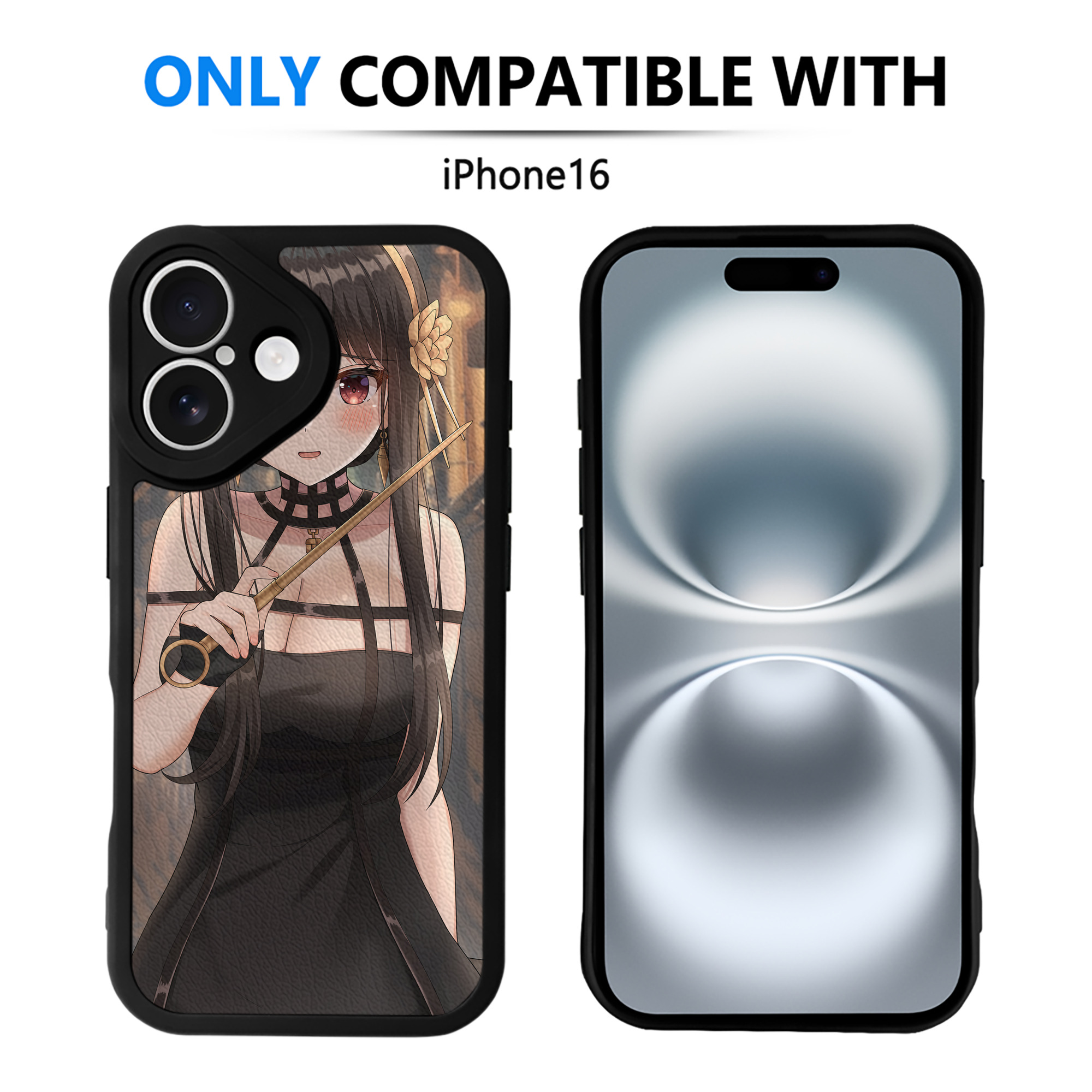 （画像用） SPY×FAMILY间谍家家酒 【iPhone 16シリーズ対応】シリコンスマホケース（レザー調） 材質：シリコン